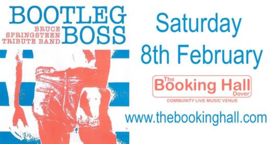 Poster for Bootleg Boss appearing at The Booking Hall , dover on 8th Feb 2025