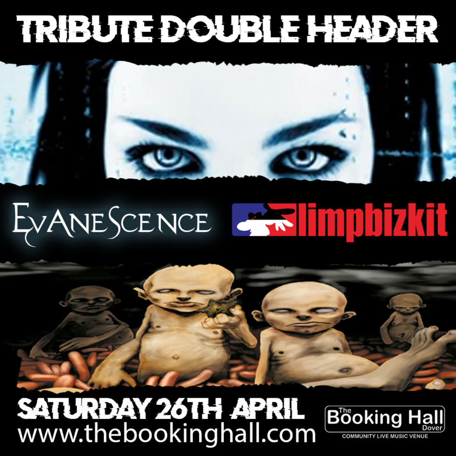 Poster for the bands Evanescence & Limpbizkit