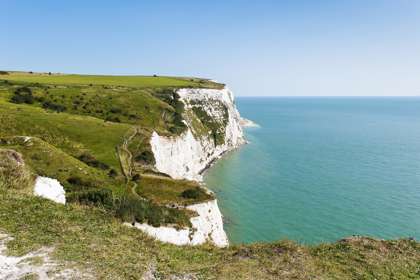 White Cliffs views over the channel