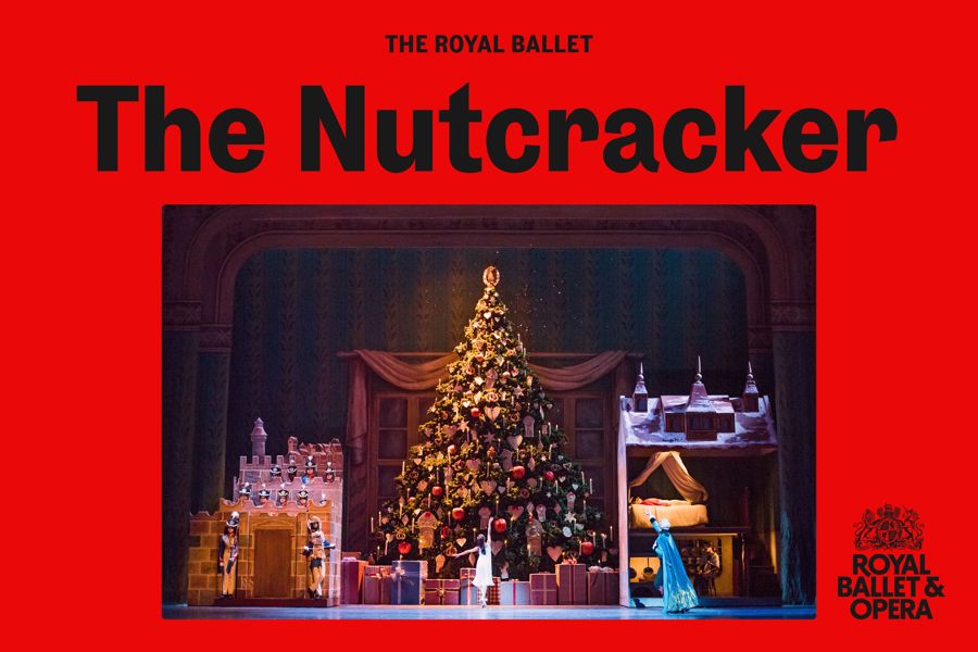 Poster advertising The Nutcracker ballet