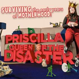 Advertising poster featuring Priscilla