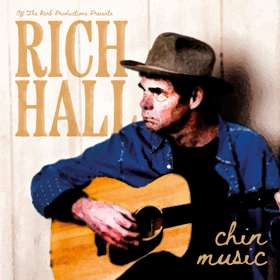 Advertising poster for Rich Hall - Chin Music 