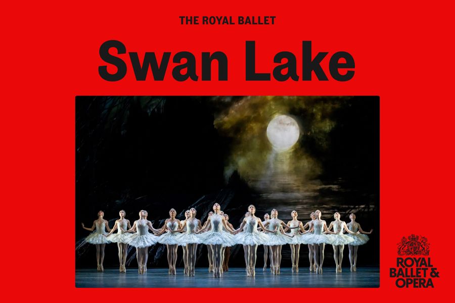 Poster advertising Swan Lake