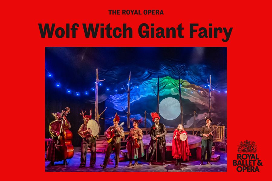 Advertising poster for Wolf Witch Giant Fairy